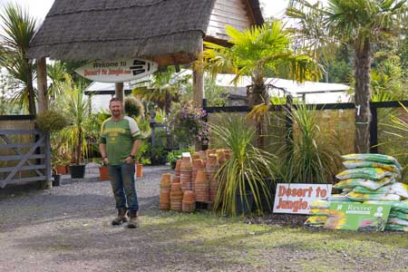 Desert to Jungle proprietor Rob Gudge